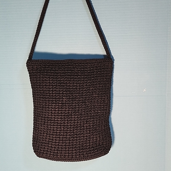 The Sak Handbags - The Sak- Black Medium crochet shoulder bag